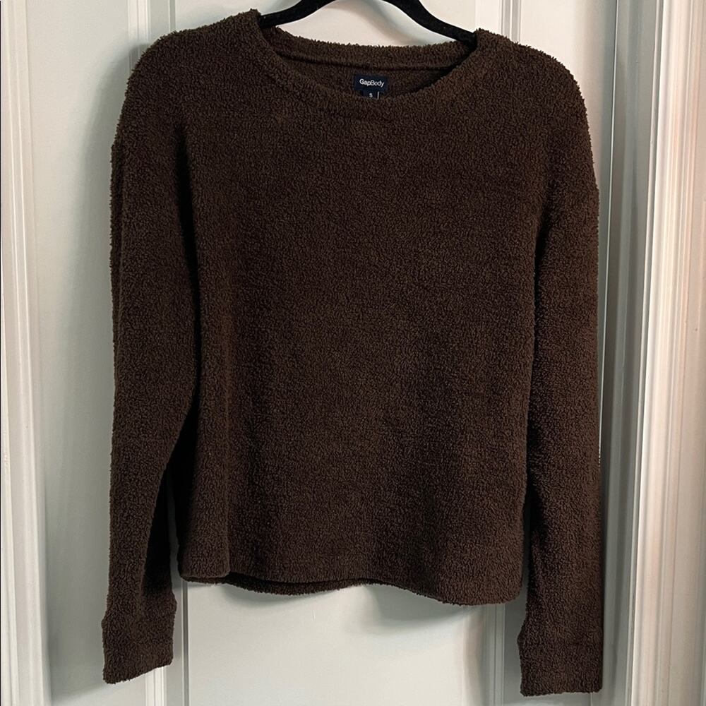 GAP Rich Brown Crew Neck Sweater Size S